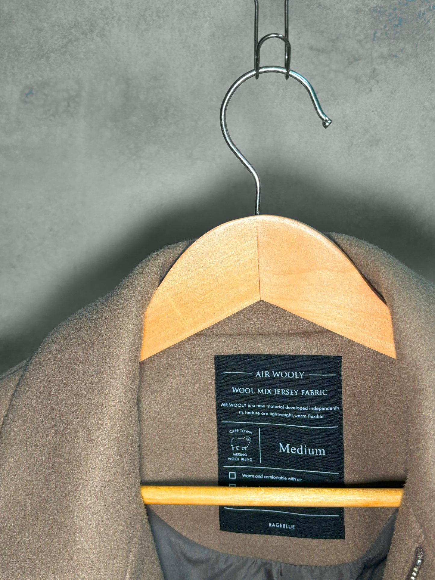 【RAGEBLUE】|AirWoolジャケット(M)