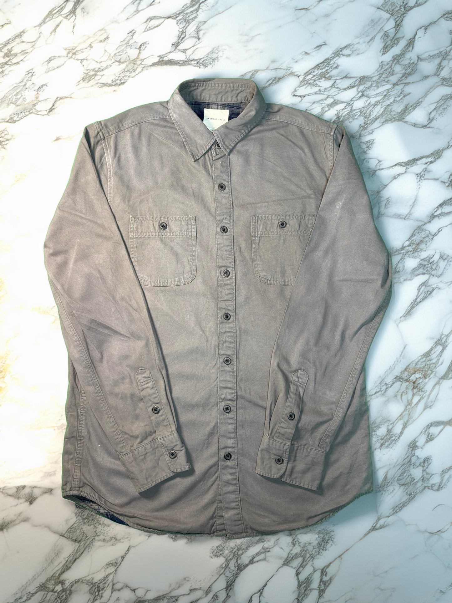 【american eagle】洗練コットンシャツ。ビジネスもカジュアルもOK!
