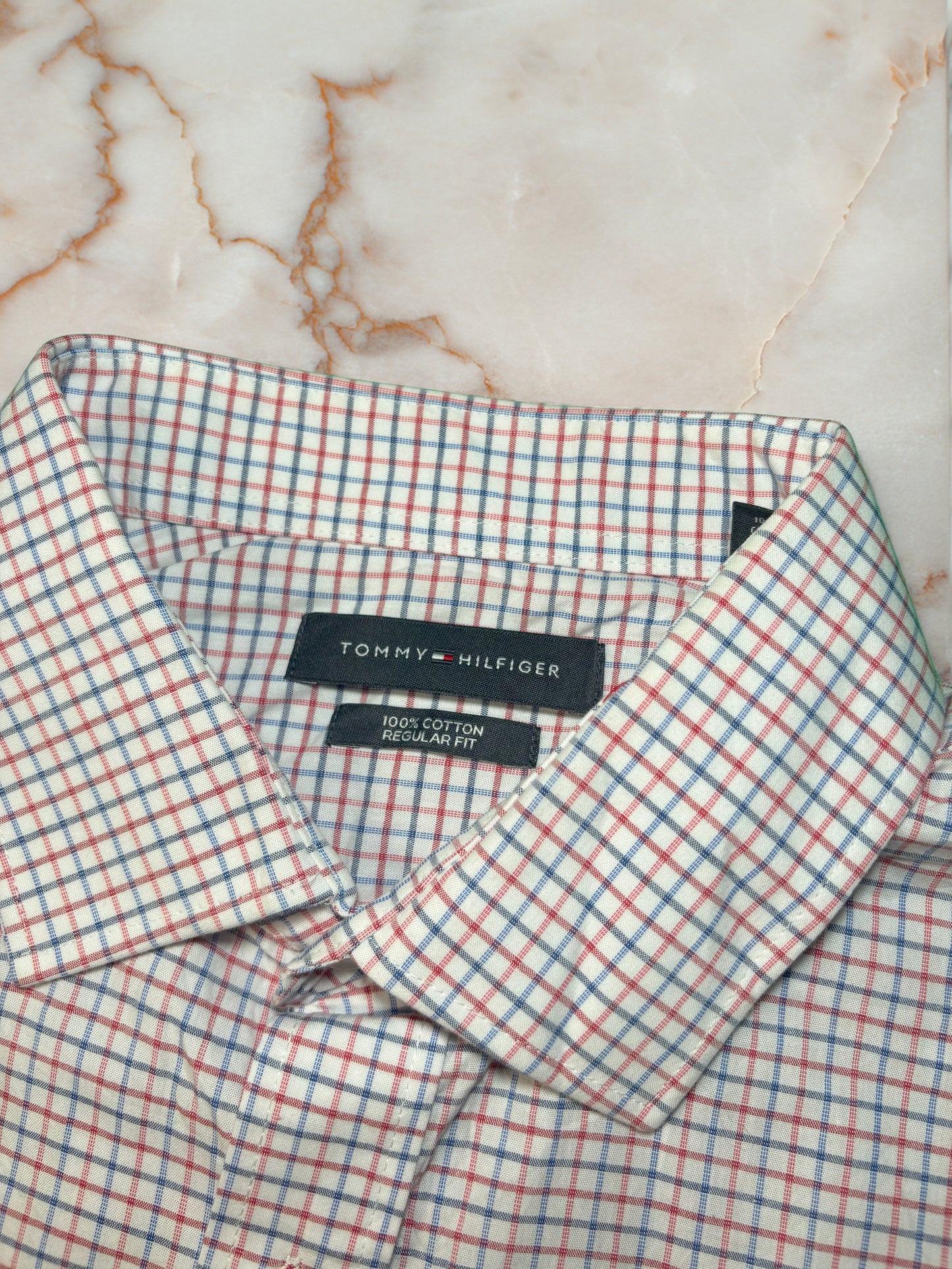 【TOMMY HILFIGER】紳士の定番 上質コットンチェックシャツ
