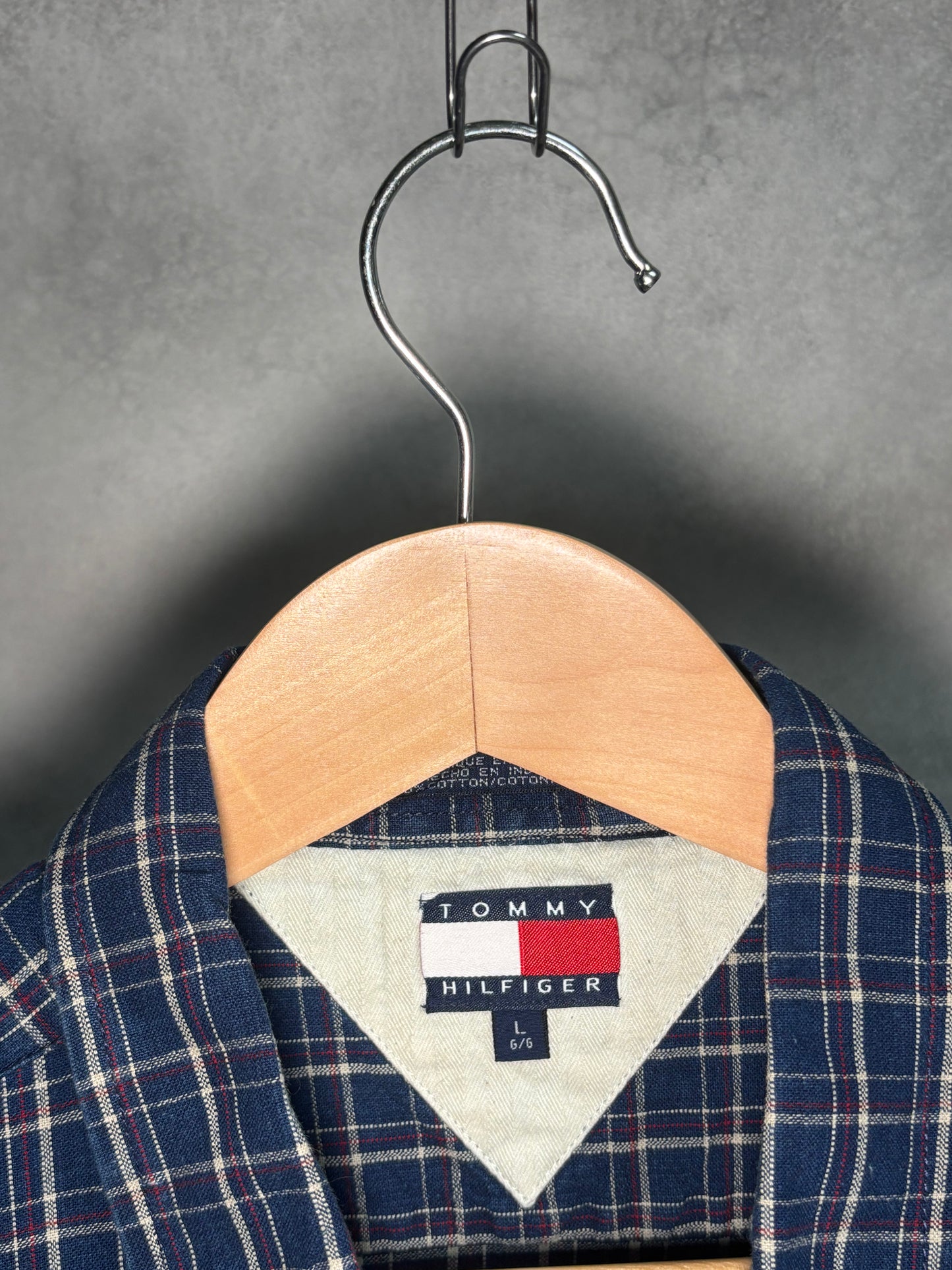 【TOMMY HILFIGER】|シャツ(L)