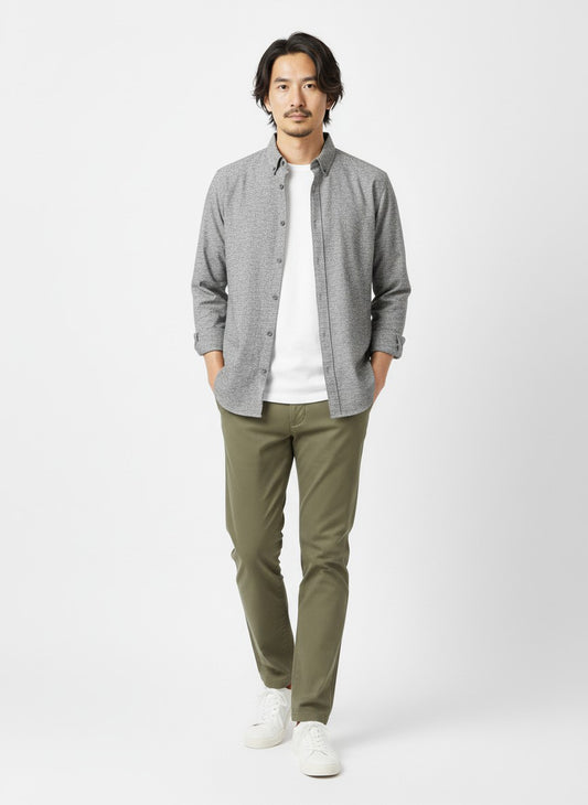 【DENIM & FLOWER】｜シャツ（L）