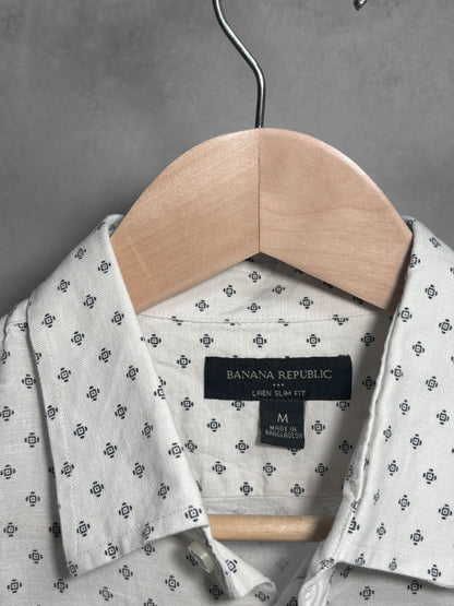 【BANANA REPUBLIC】｜リネンシャツ（M）
