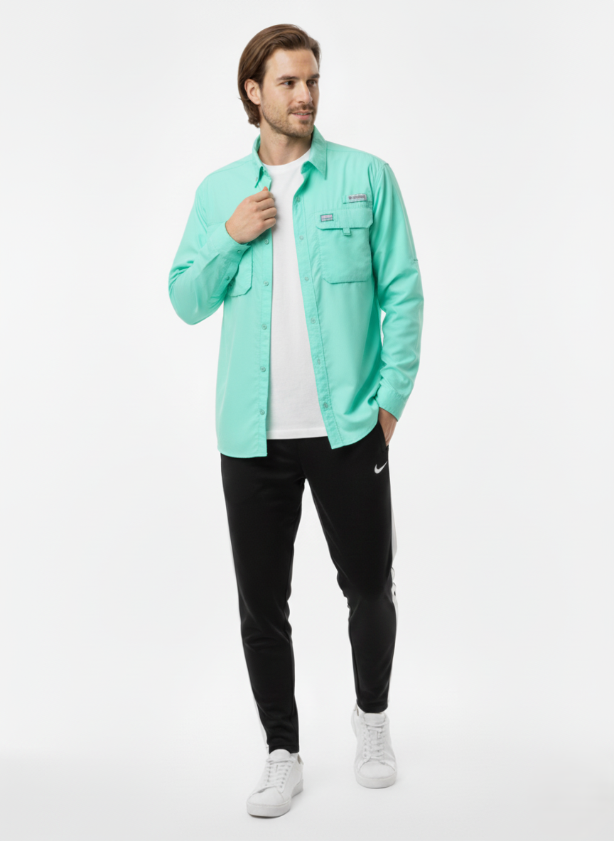 【columbia】｜ナイロンシャツ（S）