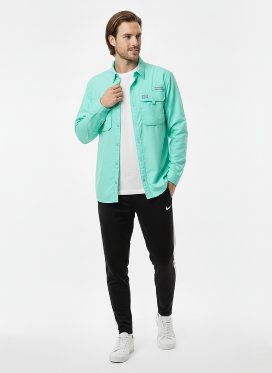 【columbia】｜ナイロンシャツ（S）