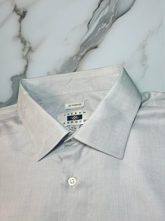 【JOSEPH ABBOUD】無地コットン長袖シャツ