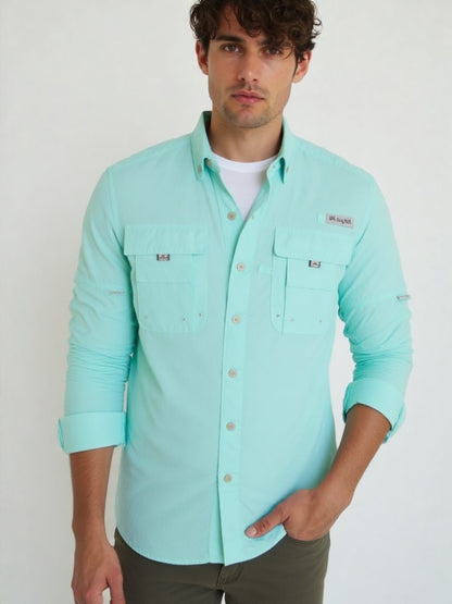 【columbia】｜ナイロンシャツ（S）