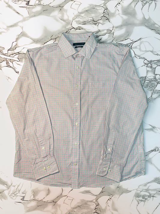 【TOMMY HILFIGER】紳士の定番 上質コットンチェックシャツ