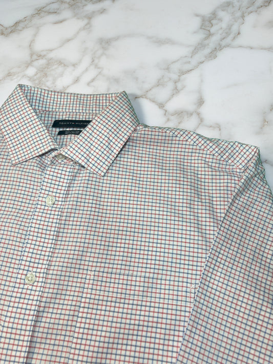 【TOMMY HILFIGER】紳士の定番 上質コットンチェックシャツ