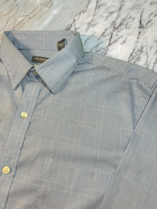 【VAN HEUSEN】チェックシャツ メンズ 高級感と快適さを追求