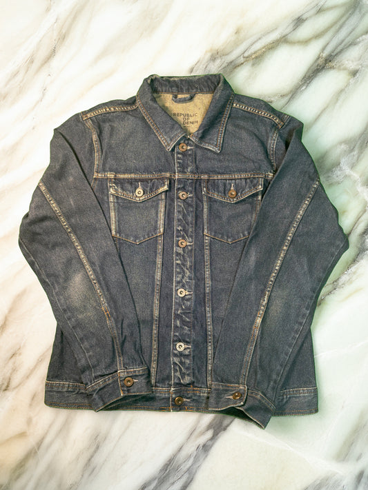 【REPUBLIC OF DENIM】洗練されたプレミアムデニムジャケット